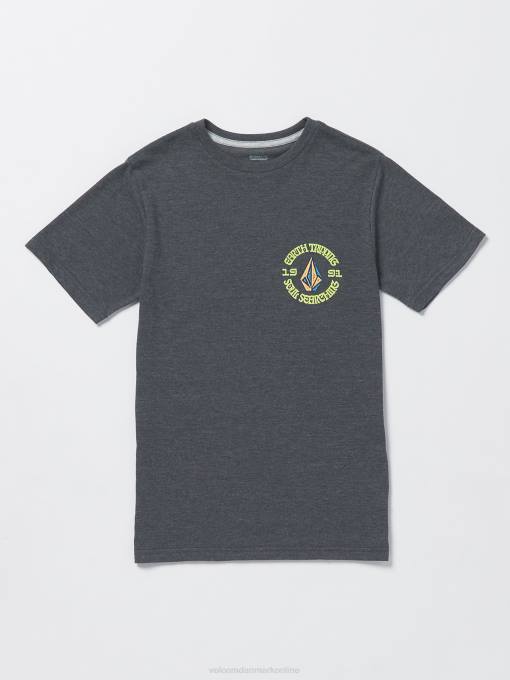 visualizer kortaermet t shirt drenge 0F4Z1158 toj Volcom mork sort lyng 0F4Z1158 Volcom Danmark legemliggor ungdomskultur Volcom bikinis Frygtlost forfolge lidenskaber